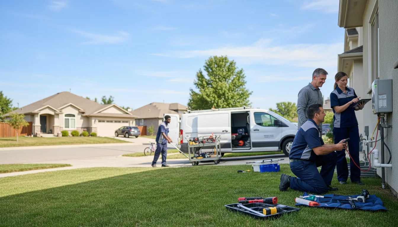 Tankless water heater service in Munson, PA
